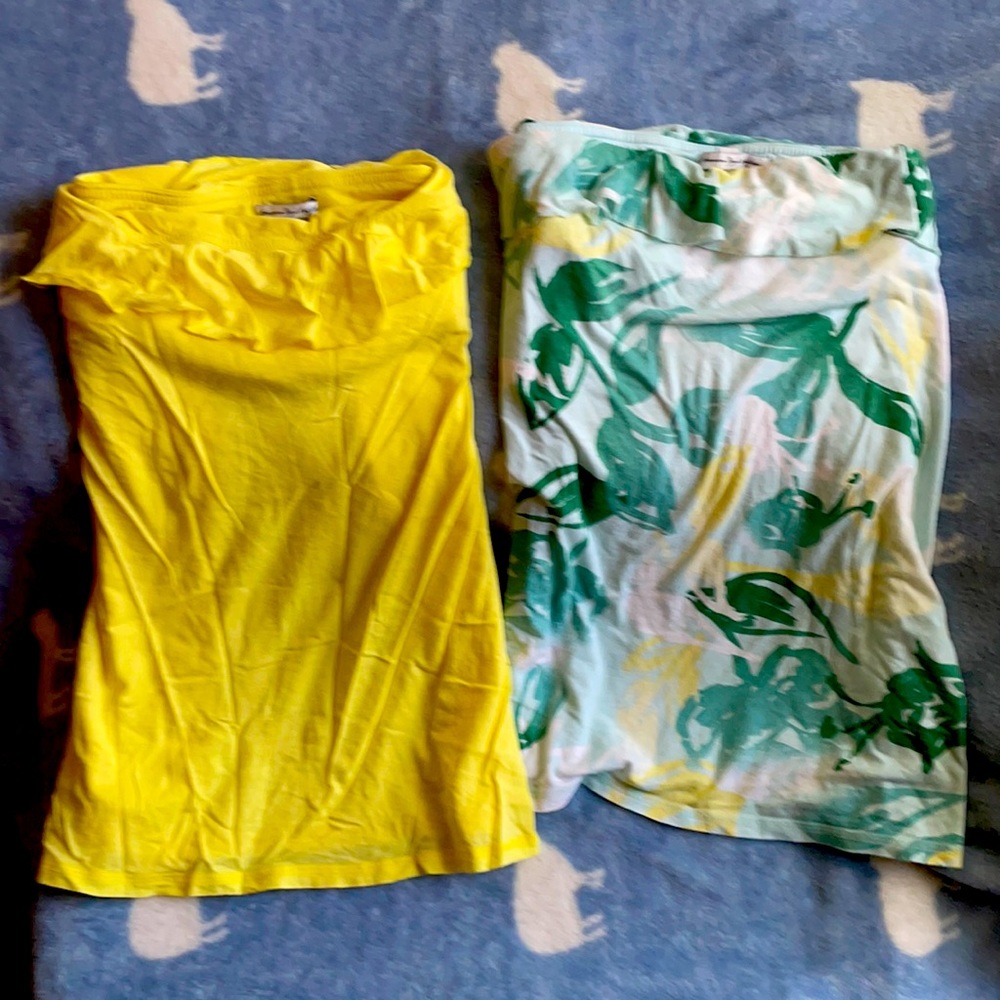 American Eagle strapless shirts